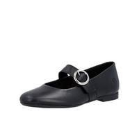 Remonte Ballerinas Leder Schwarz - 36