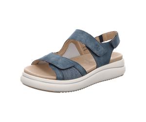 Remonte Bequeme Sandalen für Damen, blau, Größe 40 EU