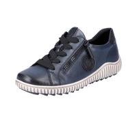 Remonte Bequeme Schnürschuhe für Damen, blau, Größe 37 EU