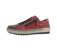Remonte Damen Low-Top Sneaker D0700, Frauen Halbschuhe,lose Einlage,wasserabweisend,remonteTEX,Freizeit,sportlich,straßenschuhe,rot (36),40 EU