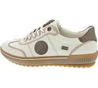Sneaker REMONTE "Remonte Sneaker Leder", Damen, Gr. 40, weiß (cotton), Leder, Schuhe Sneaker (38820642-40) cotton