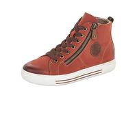 Remonte D0770 Modische Damenstiefel, rot, 44 EU Ancho