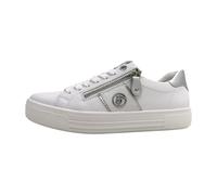 Remonte Damen Low-Top Sneaker D0919, Frauen Halbschuhe,lose Einlage,Freizeitschuhe,Turnschuhe,Laufschuhe,straßenschuhe,Weiss Kombi (80),36 EU