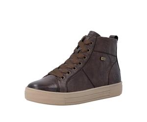 Remonte D0974 Damen Sneaker High, braun, 40 EU