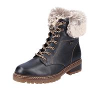 Remonte D0B74-01 schwarz murmel schwarz Castor Rabbit Kazan für Damen, schwarz, Größe 43 EU