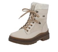 Winterstiefelette REMONTE Gr. 40, beige (creme) Damen Schuhe Reißverschlussstiefeletten mit Tex-Ausstattung (58831702-40)