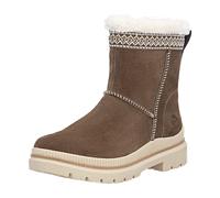 Stiefelette REMONTE "Remonte Stiefelette Veloursleder", Damen, Gr. 40, nuss, Veloursleder, Schuhe (33729050-40) nuss