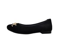 Remonte Damen Klassische Ballerinas D0K10, Frauen Flats,lose Einlage,sportlich,Ballerinen,Pumps,Halbschuhe,Sommerschuhe,Slipper,schwarz (02),39 EU