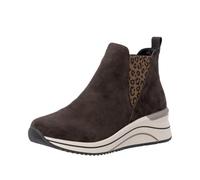 Remonte D0T75-05 Damen Chelsea Boots Rauleder in Black - Gr. 35