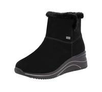 Sneaker REMONTE "Remonte Sneaker Veloursleder", Damen, Gr. 38, schwarz, Veloursleder, casual, Schuhe (93898844-38) schwarz