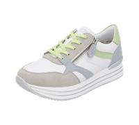 Remonte Damen D1323 Sneaker Low, Weiss 84, 41 EU