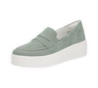 Remonte Damen Slipper D1C05, Frauen Slip On,lose Einlage,Schlupfschuhe,schluepfschuhe,College Schuhe,Businessschuhe,Slip-ons,Mokassins,grün (52),40 EU