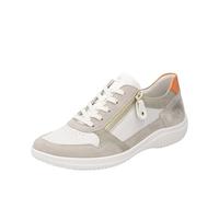 Remonte Damen D1E06 Schnürschuhe, Weiss 80, 39 EU