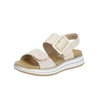 Remonte Sandalette D1J53-60 Glattleder Damen Hellbeige Größe 39