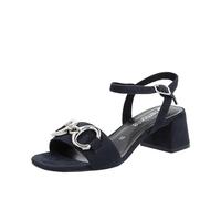 Remonte Sandale D1L50 Damen Microstretch mit Absatz Navy Größe 38