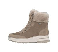 Schnürstiefelette REMONTE "Remonte Stiefelette Veloursleder/Textil", Damen, Gr. 39, camel, Textil, Veloursleder, Schuhe (24666563-39) camel