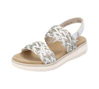 Remonte Damen D2K52 Riemchensandalen, Weiss, 40 EU