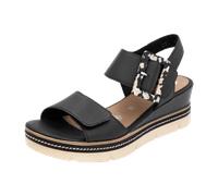 Remonte Damen Riemchensandalen D2L53 bequem Schwarz Größe 38