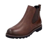 Chelseaboots REMONTE, Damen, Gr. 41, braun (nuss), Leder, Elastischer Einsatz, unifarben, klassisch, Schuhe, Winterstiefelette, Klassik-Boots mit wasserabweisender TEX-Membran, Topseller (96215853-41)