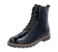 Schnürstiefelette REMONTE "Remonte Stiefelette Lederimitat", Damen, Gr. 39, schwarz, Lederimitat, Schuhe (37071359-39) schwarz