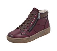 Remonte Dorndorf Schnürstiefelette Remonte Stiefelette Glattleder Damen Gr. 39 Weinrot