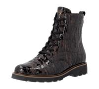 Schnürstiefelette REMONTE, Damen, Gr. 40, braun (braun kombiniert), Leder, Schuhe Schnürstiefelette, Schnürboots in modischer Optik, Profilsohle (50608851-40) braun kombiniert