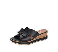 Pantolette REMONTE Gr. 40, schwarz (schwarz, beige) Damen Schuhe Pantoletten (92453640-40)