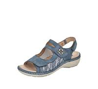 Remonte Sandale D7647-16 Damen adria/lightblue/hellgrau-bianco Größe 40