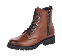 Remonte Schnürboots im rockigen Look, braun-used