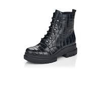 Remonte Damen Bequemschuhe D8977, Frauen Schnürhalbschuhe,lose Einlage,Women's,Woman,Lady,Ladies,Schnuerschuhe,Schnuerer,schwarz,37 EU / 4 EU