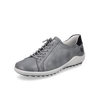 Remonte Damen Bequemschuhe R1434, Frauen Schnürschuhe,lose Einlage,Schnuerung,Low-tie,Komfortschuhe,Halbschuhe,schnürschuhe,blau,38 EU / 5 UK