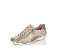 Remonte Damen Bequemschuhe R3403, Frauen Schnürschuhe,lose Einlage,Schnuerschuhe,Schnuerer,straßenschuhe,Strassenschuhe,beige Kombi,40 EU / 6.5 UK