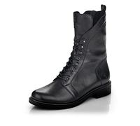 Remonte Damen Biker Boots D8380, Frauen Stiefeletten,lose Einlage,uebergangsschuhe,uebergangsstiefel,flach,Boots,Stiefel,Bootee,schwarz,37 EU / 4 UK