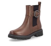 Remonte Damen Chelsea Boots D1W74, Frauen Stiefeletten,lose Einlage,Booties,halbstiefel,Kurzstiefel,uebergangsschuhe,braun Kombi (22),39 EU