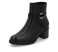 Remonte Damen Chelsea Boots D2A73, Frauen Stiefeletten,lose Einlage,uebergangsschuhe,uebergangsstiefel,lederstiefel,Stiefel,Bootee,schwarz (00),37 EU