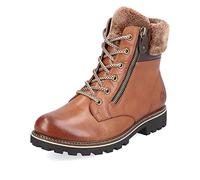 Remonte Schnürstiefelette 19784213 Außenreißverschluss Dunkelbraun Gr. 38 Damen
