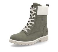 Remonte Damen Chelsea Boots D8482, Frauen Stiefeletten,lose Einlage,wasserabweisend,remonteTEX,Winterschuhe,warm,gefüttert,grün Kombi (54),38 EU