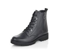 Remonte Stiefelette Glattleder Blau