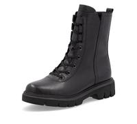 Remonte Damen Combat Boots D1W76, Frauen Stiefeletten,lose Einlage,gefüttert,Stiefel,Bootee,Booties,halbstiefel,Kurzstiefel,schwarz (00),39 EU