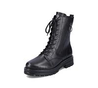 Remonte Stiefelette Glattleder Schwarz Warmfutter