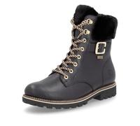 Remonte Damen Combat Boots D8481, Frauen Stiefeletten,lose Einlage,wasserabweisend,remonteTEX,Booties,halbstiefel,Kurzstiefel,schwarz (02),39 EU