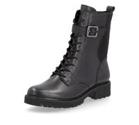 Remonte Damen Stiefelette D8664 – Glattleder, lose Einlage, Schwarz – Größe 37