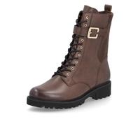 Remonte Damen Combat Boots D8664, Frauen Stiefeletten,lose Einlage,Booties,halbstiefel,Kurzstiefel,uebergangsschuhe,uebergangsstiefel,braun (25),41 EU