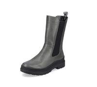 Remonte Stiefelette Leder/Textil Grau Warmfutter
