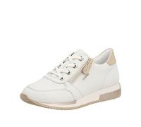 Remonte Damen D0H11 Sneaker, Offwhite/Offwhite/Tan / 81, 44 EU