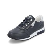 remonte® Leder Sneaker, blau, 36 Pazifik
