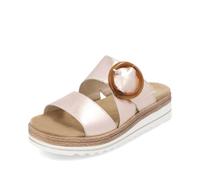 Remonte Damen D0Q51, Frauen Slipper,lose Einlage,Freizeitschuhe,Schlupfschuhe,schluepfschuhe,Slip-ons,Backless Slipper,Mules,rosa (90),38 EU