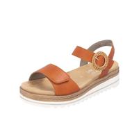 Remonte Damen D0Q52 Keilsandaletten, Orange, 41 EU