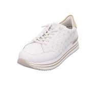 Remonte Damen D1319 Sneaker, Weiss/Alloy/Weiss/LightGold / 80, 42 EU