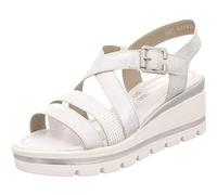 Remonte Damen D1568 Plateausandalen, Silber (Ice/Weiss-Silber 90)